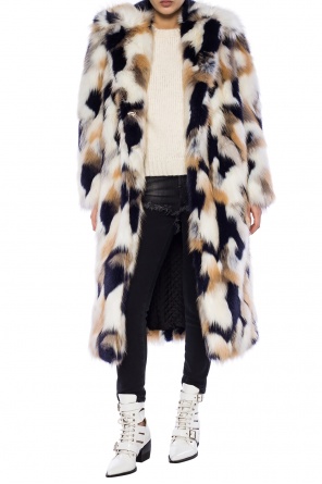 Fur coat with pockets, zdjęcie 2 Fur coat with pockets od Givenchy